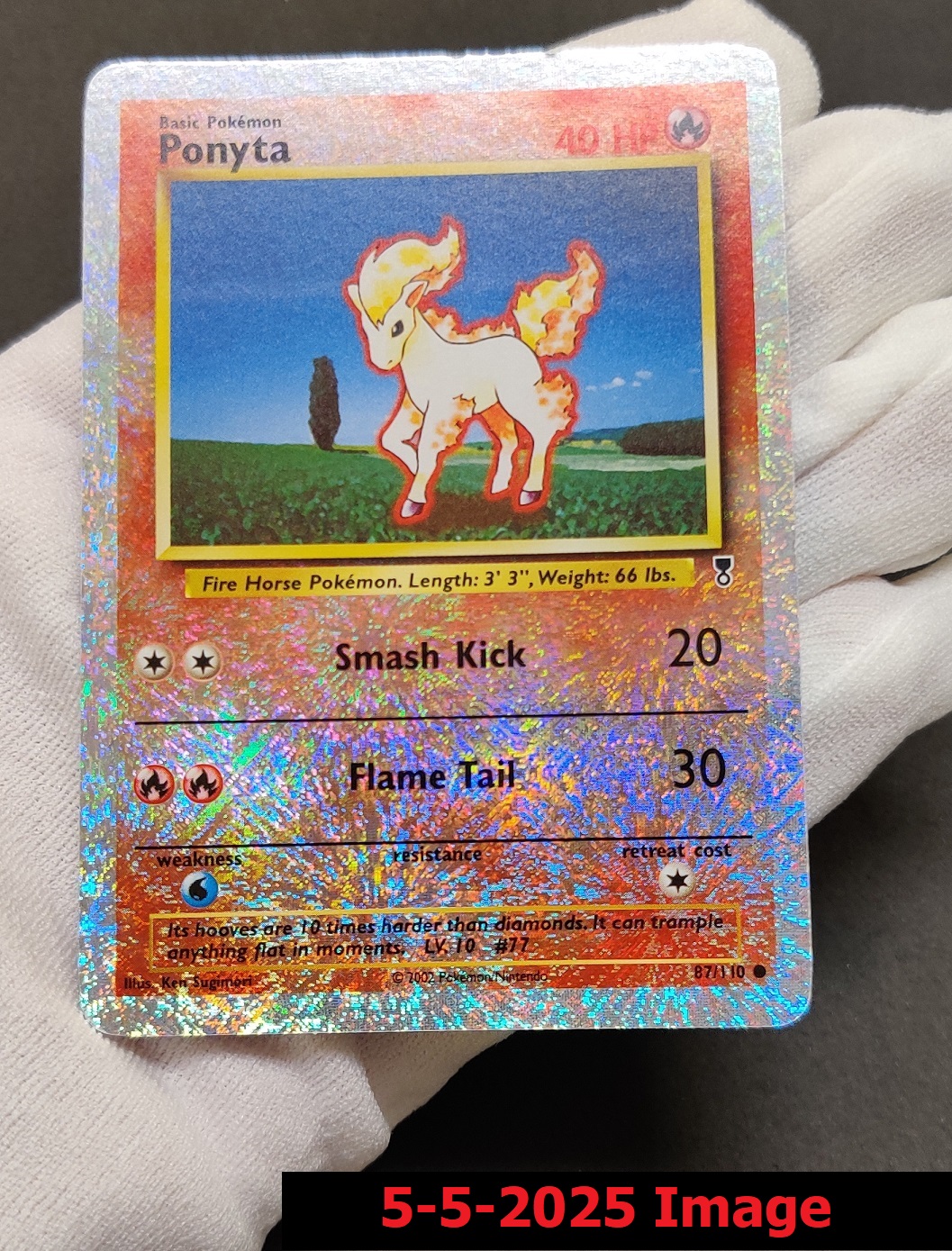 Ponyta - 87/110 - Common - Reverse Holo